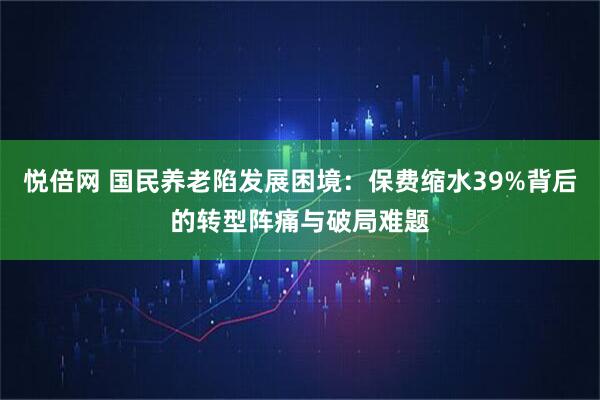 悦倍网 国民养老陷发展困境：保费缩水39%背后的转型阵痛与破局难题